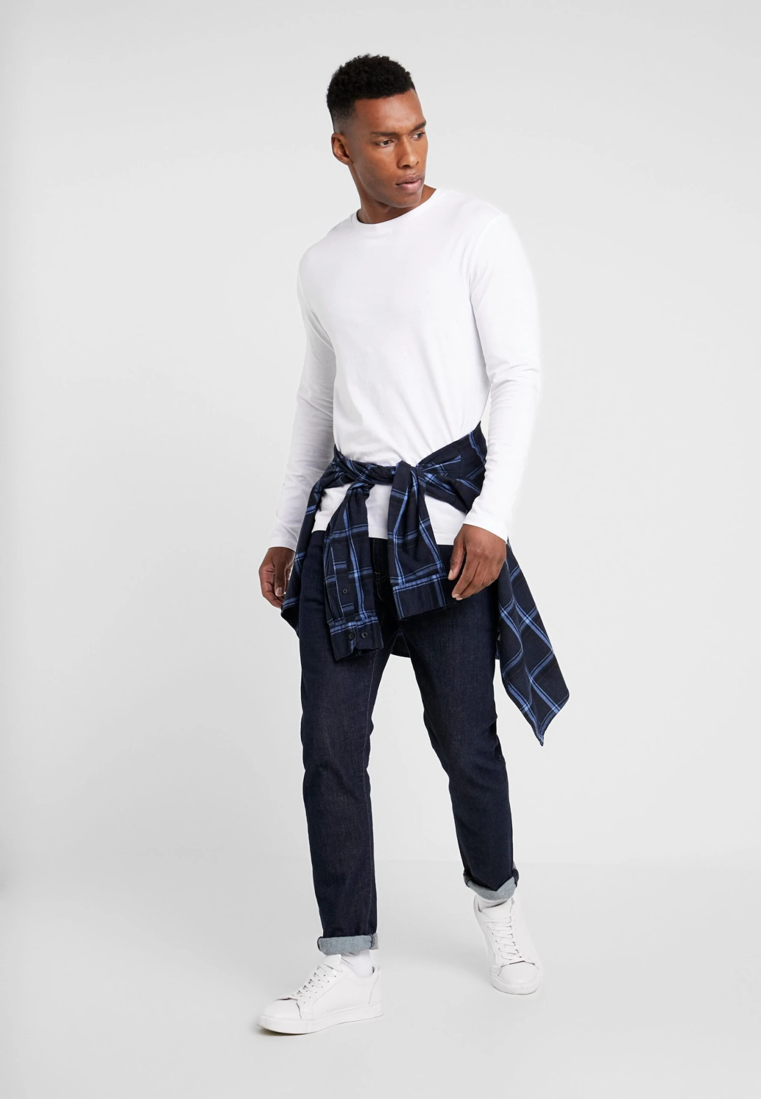 Pier One 2 Pack - Longsleeve - White - Afbeelding 2