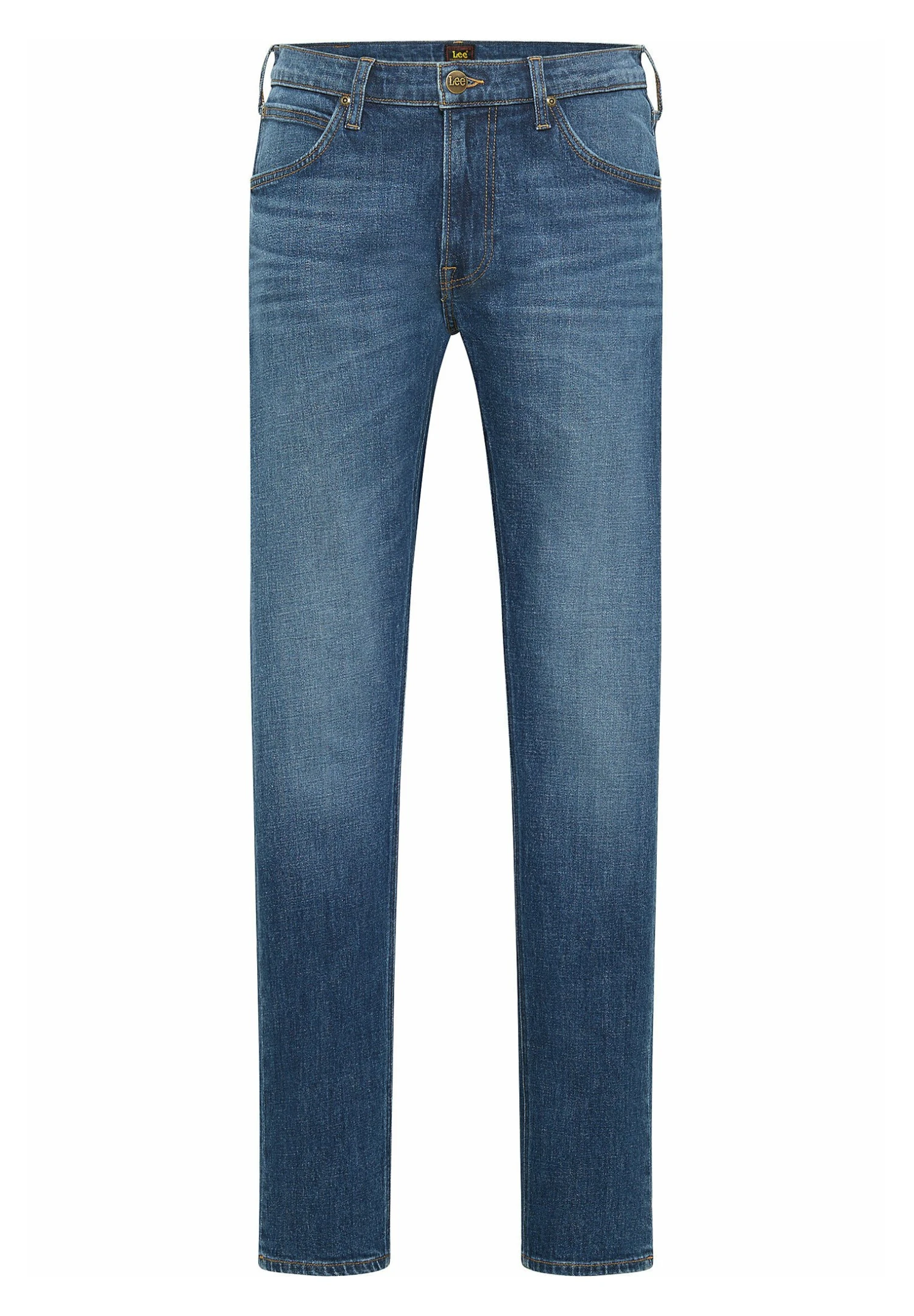 Lee Daren Zip Fly - Straight Leg Jeans - Blue Denim - Afbeelding 5