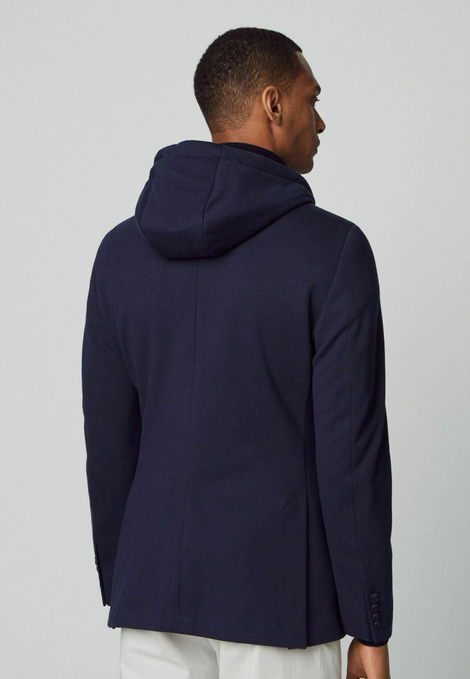 Hackett London Sports W Hooded Bib - Blazer - Navy Blue - Afbeelding 3