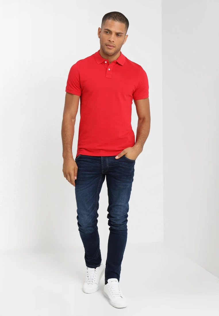 Pier One Basic - Poloshirt - Red - Afbeelding 2