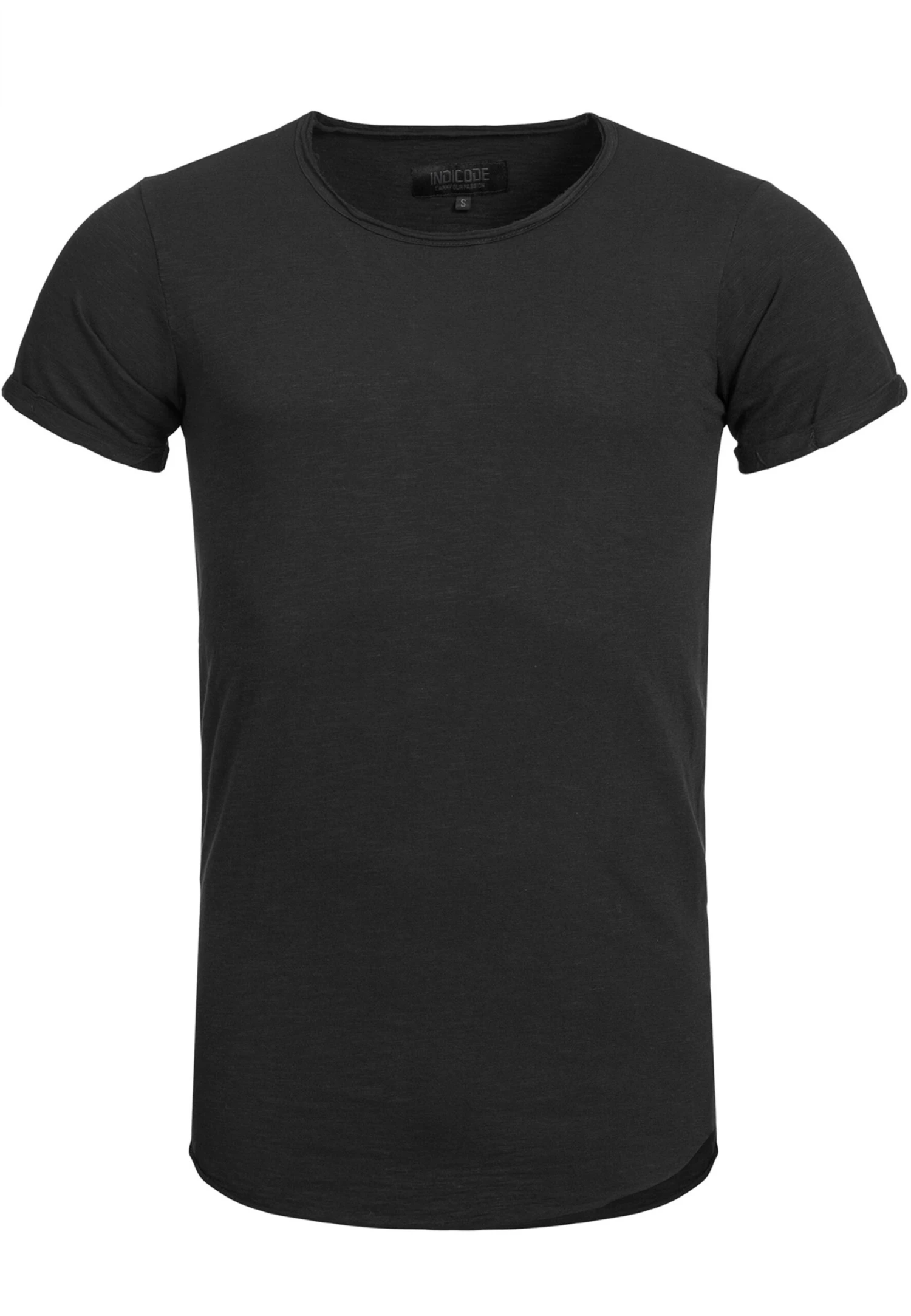 Indicode Jeans Wilbur - T-Shirt Print - Schwarz - Afbeelding 5
