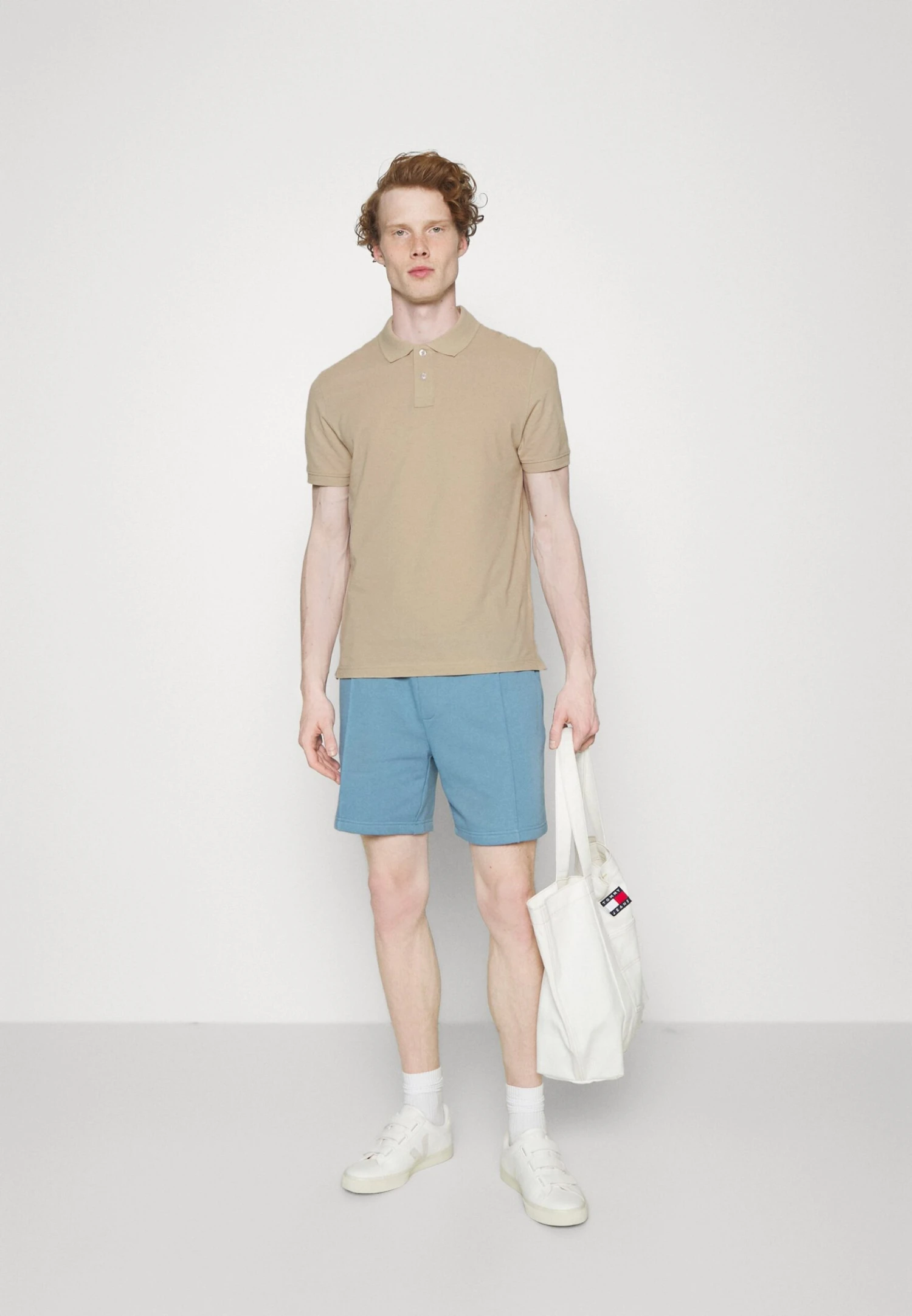 Pier One 5 Pack - Poloshirt - Black/Blue/Beige